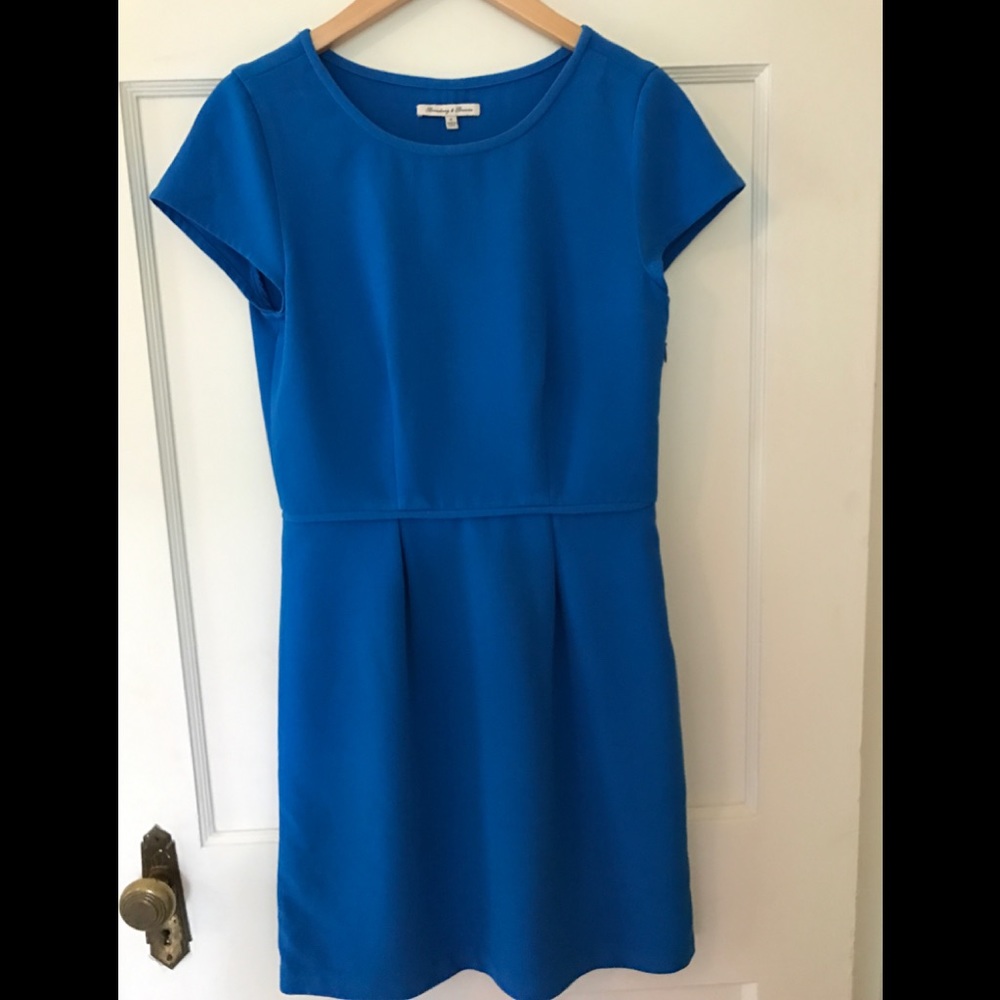 Broadway and broom blue dress